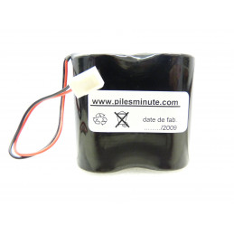 Pack piles Alarme compatible DAITEM/LOGISTY BATLI02 sans coque - Lithium - 7,2V - 13,0Ah