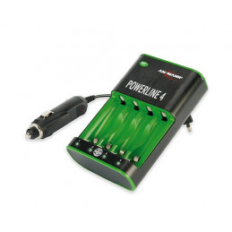 Chargeur ANSMANN Powerline 4 de 1 à 4 accus AAA/AA
