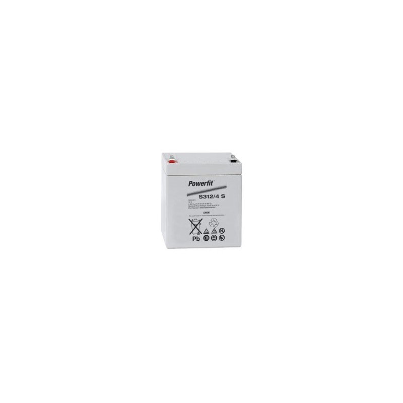 EXIDE Sonnenschein 12V - 4,2Ah - Powerfit - S312/4 - Bac VO EXIDE Sonnenschein 12V - 4,2Ah - Powerfit - S312/4 - Bac VO