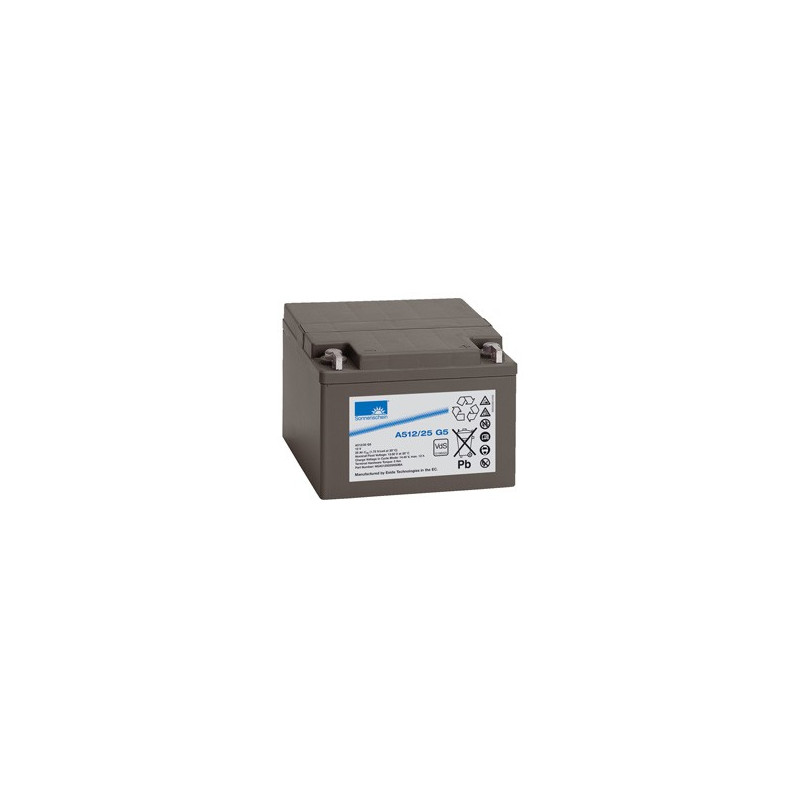 Batterie Exide  SONNENSCHEIN A512/25 G5 PLOMB GEL 12V 25AH
