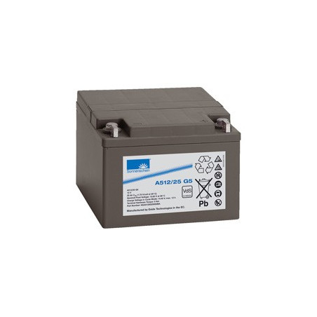 Batterie Exide  SONNENSCHEIN A512/25 G5 PLOMB GEL 12V 25AH