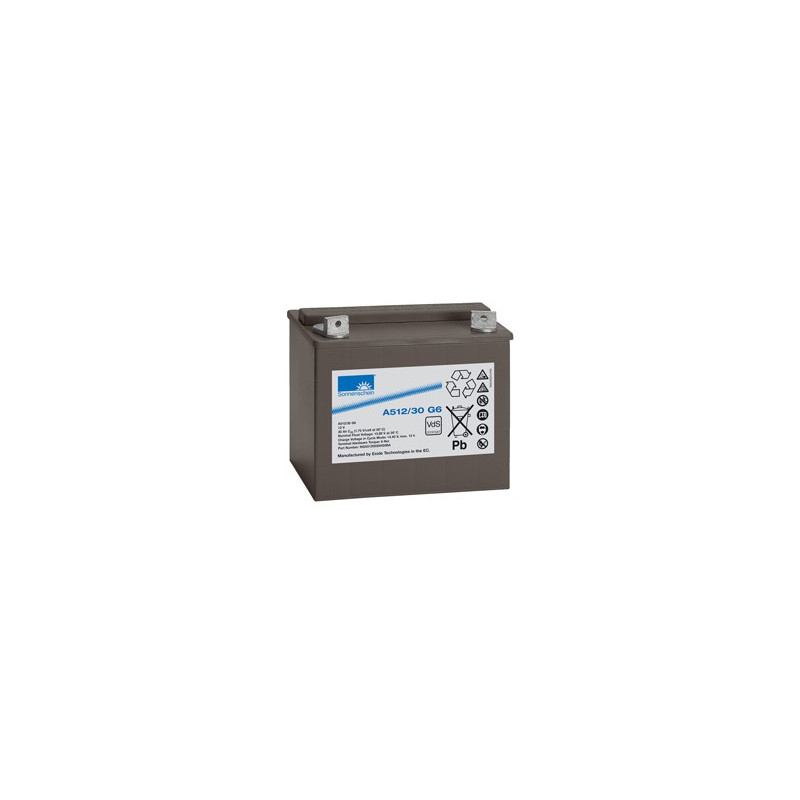 Batterie Exide SONNENSCHEIN A512/30 G6 PLOMB GEL 12V 30AH Batterie Exide SONNENSCHEIN A512/30 G6 PLOMB GEL 12V 30AH