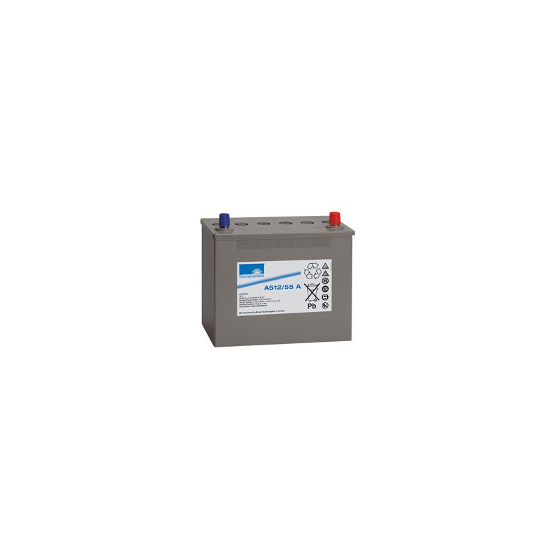 Batterie A512/55A EXIDE Sonnenschein Dryfit A500 B Auto Gel12V - 55Ah
