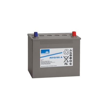 Batterie A512/55A EXIDE Sonnenschein Dryfit A500 B Auto Gel12V - 55Ah