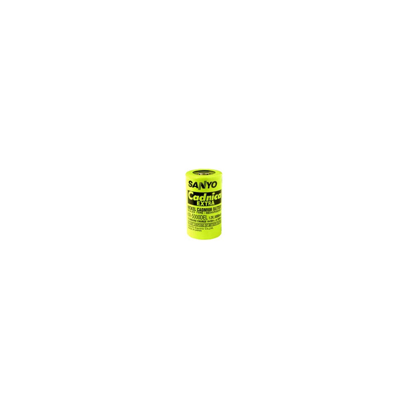 Pile KR5000DEL - Hca - SANYO - Ni-Cd - 1,2V - 5000mAh