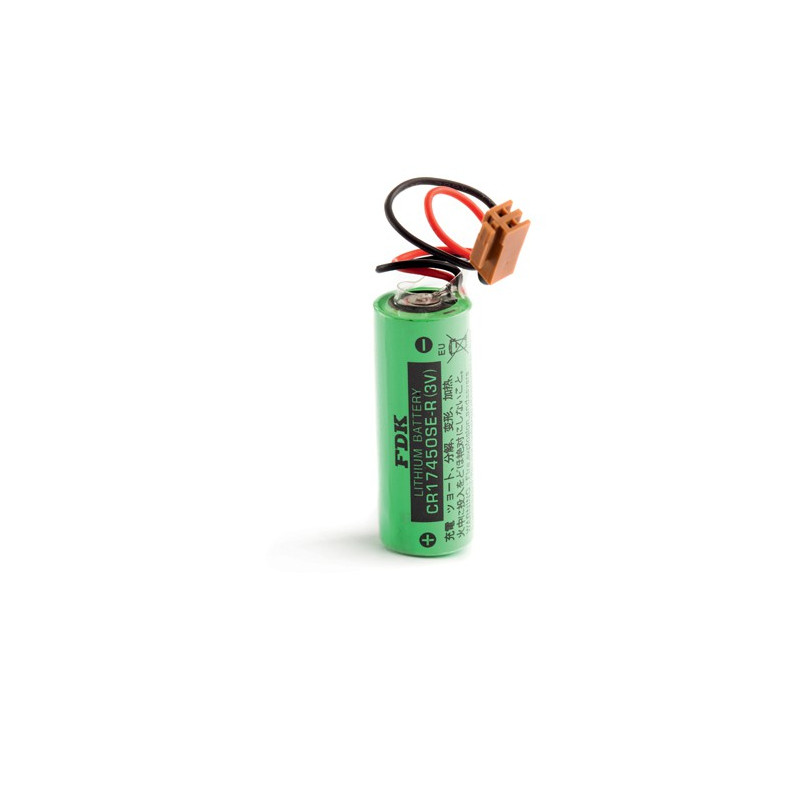 Pile CR17450 - Lithium - 3V - 2500mAh + Connecteur A98L-0031-0012