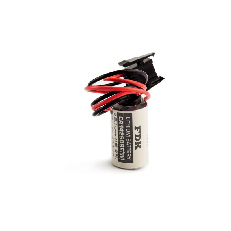 Pile CR14250 - 1/2AA - Lithium - 3V - 850mAh + Connecteur