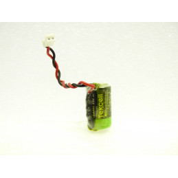 Pile TEKCELL ER14250 - 1/2AA - SB-AA02 - Lithium - 3,6V - 1,2Ah + Connecteur - Tachygraphe VDO 1381