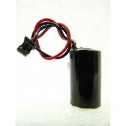 Batterie ER3V Lithium - ER14250 - 1/2AA - 3,6V - 1200mAh + Connecteur