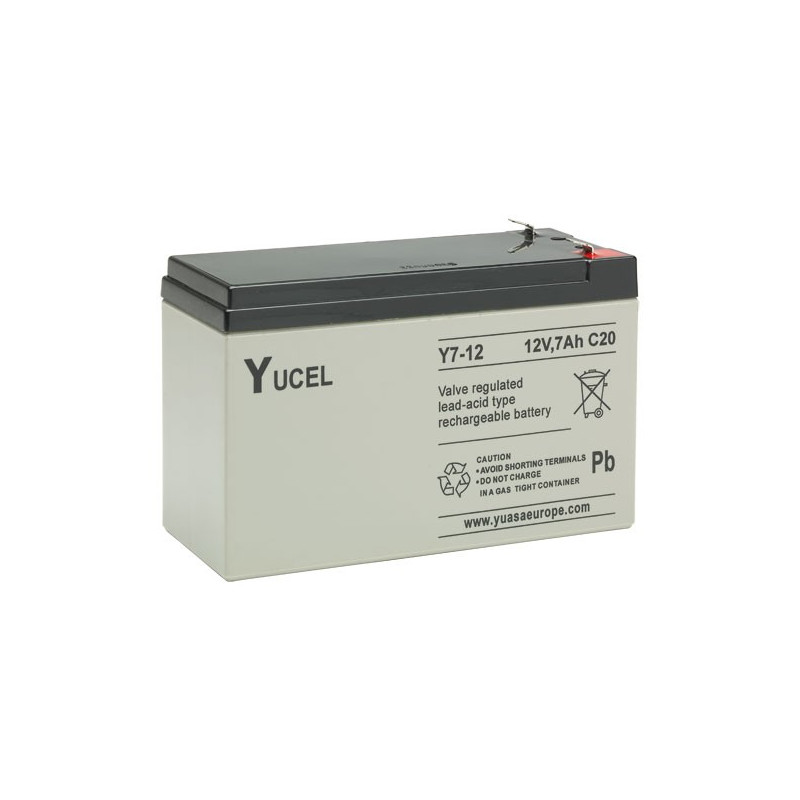 Batterie YUASA - YUCEL 12V - 7.0Ah - Y7-12 - AGM