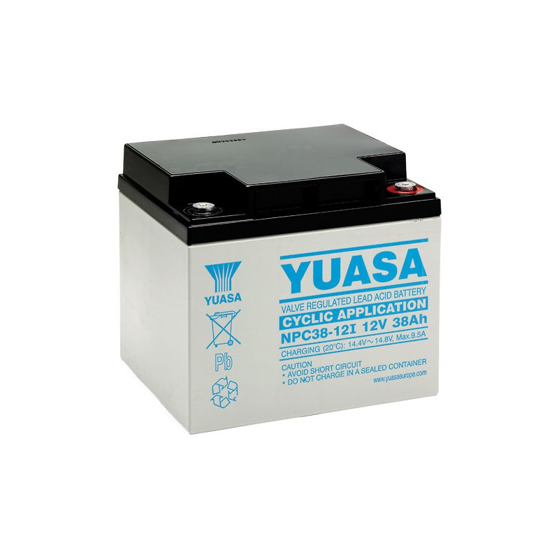 YUASA 12V - 38.0Ah - NPC38-12