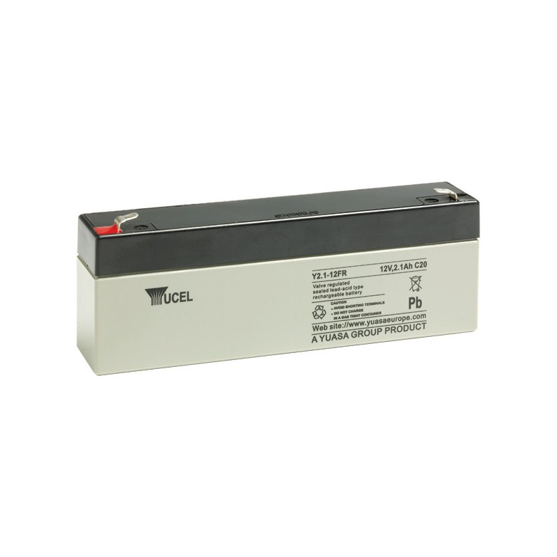 Batterie YUASA / YUCEL 12V - 2.1Ah - Y2.1-12FR - AGM - Pilesminute.com