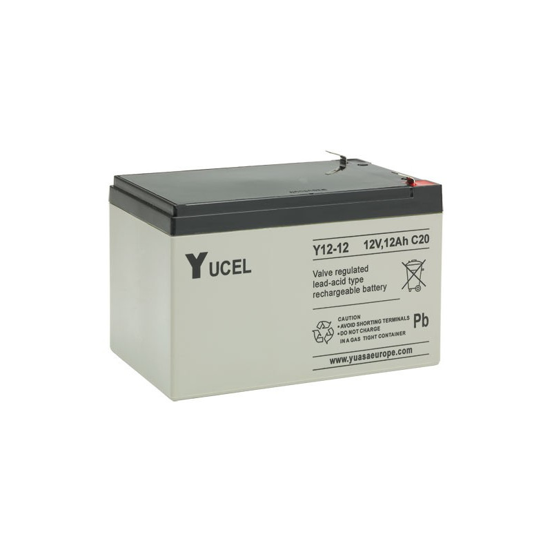 Batterie YUCEL - 12V - 12Ah - Y12-12 AGM