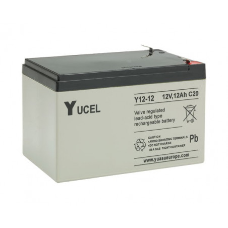 Batterie YUCEL - 12V - 12Ah - Y12-12 AGM