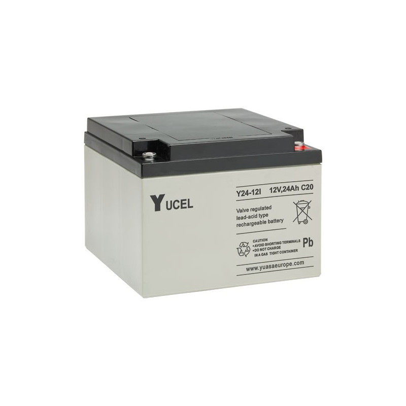 YUASA / YUCEL 12V - 24.0Ah - Y24-12 - AGM