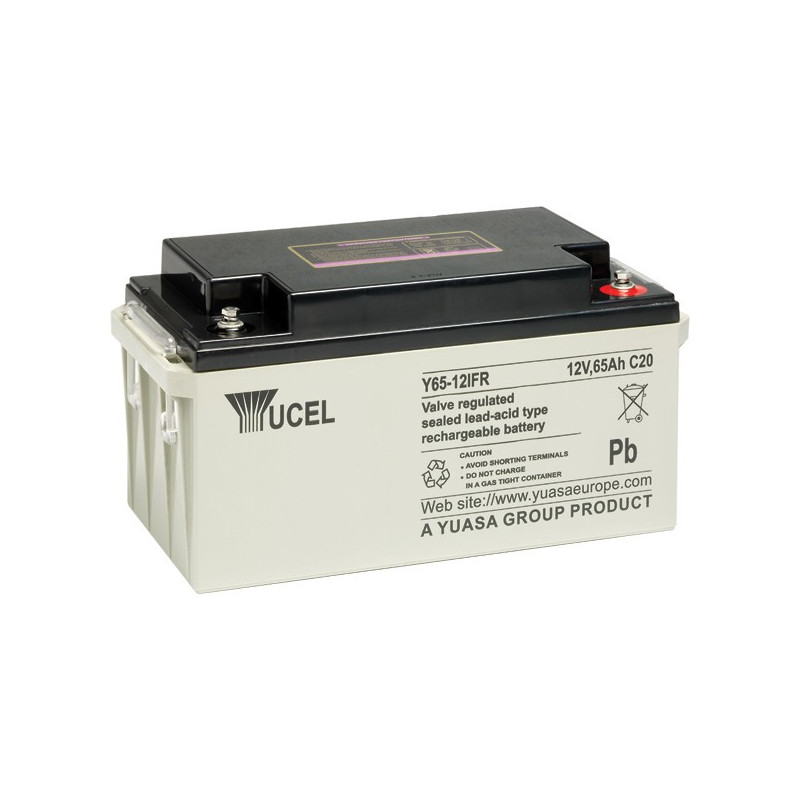 Batterie Y65-12FR - YUASA / YUCEL / YUVOLT - Plomb - AGM - 12V - 65.0A