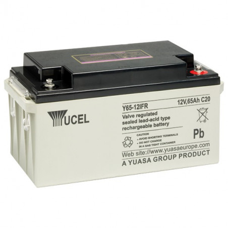 Batterie Y65-12FR - YUASA / YUCEL / YUVOLT - Plomb - AGM - 12V - 65.0A