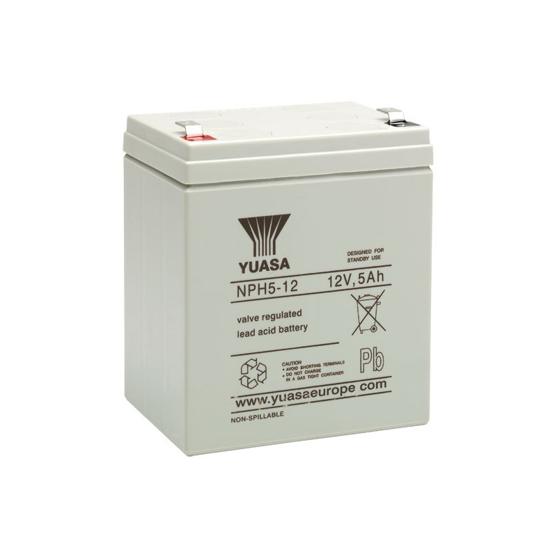 Batterie plomb AGM - YUASA Spécial onduleur 12V - 5Ah