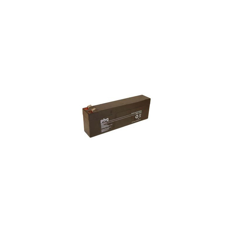 Batterie MULTIPOWER - MP2.4-12C - Compatible PBQ2.6-12 - CP2.6-12 - AGM - 12V - 2.4Ah