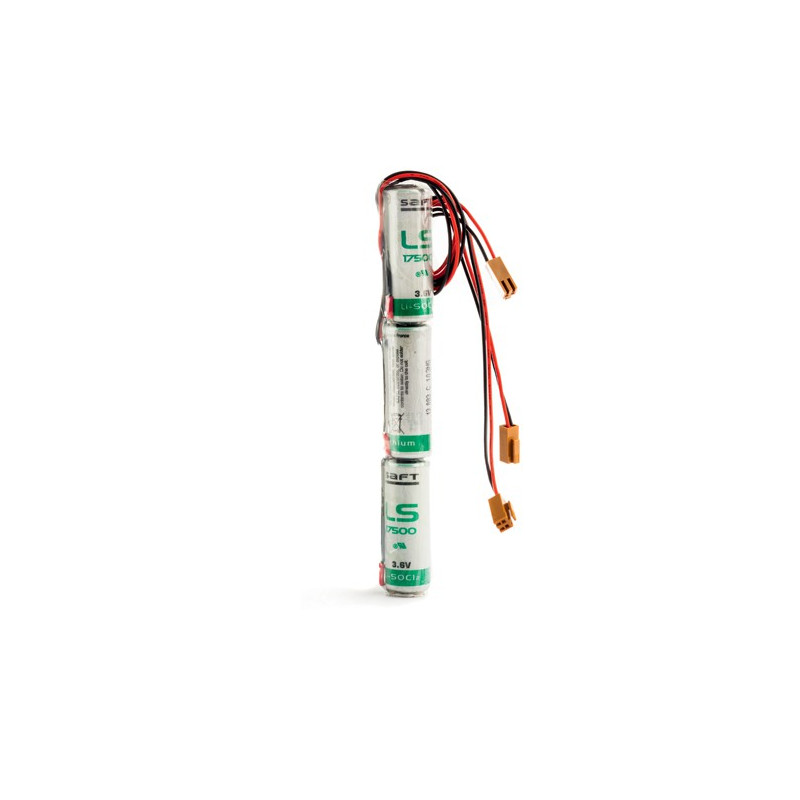 Pack piles LS17500 Lithium 3x3.6V - 3600mAh + Connecteur