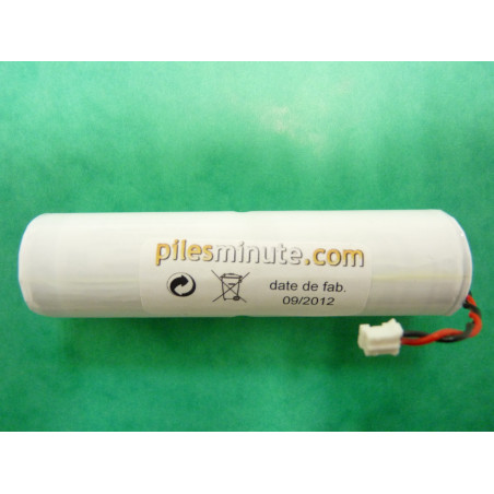 Pile Batterie Alarme NOXALARM 7064  REMU - 7.2V - 7.7Ah + Connecteur