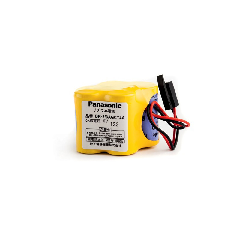 Pack pile lithium BR2/3 A - 6V - 2400mAh