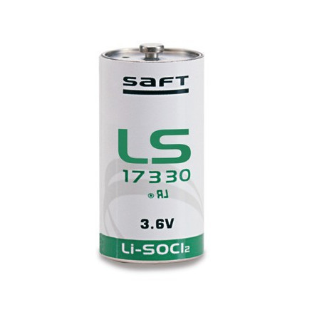Pile SAFT 2/3A - LS17330 - Lithium - 3.6V - 2.1 Ah