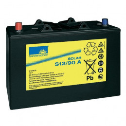 EXIDE SOLAR - S12/90A - 12V - 90Ah