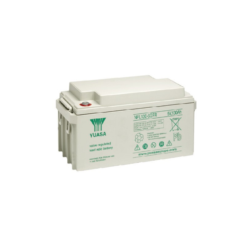 YUASA Batterie plomb - AGM - NPL130-6FR - 6V, 130Ah