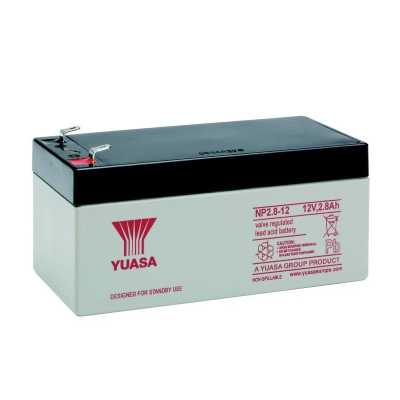 YUASA 12V - 2.8Ah - NP2.8-12 - AGM