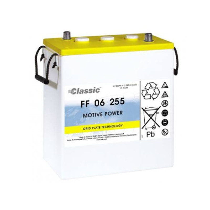 EXIDE - TUDOR - 6V - 255Ah - FF06-255C EXIDE - TUDOR - 6V - 255Ah - FF06-255C