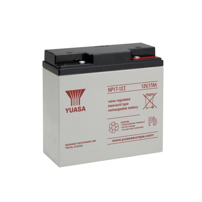 YUASA 12V - 17Ah - NP17-12I - AGM