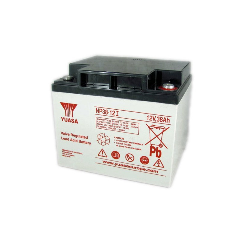 YUASA 12V - 38Ah - NP38-12I - AGM
