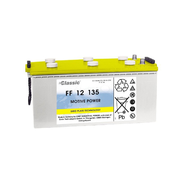 EXIDE - TUDOR - 12V - 135Ah - FF12-135