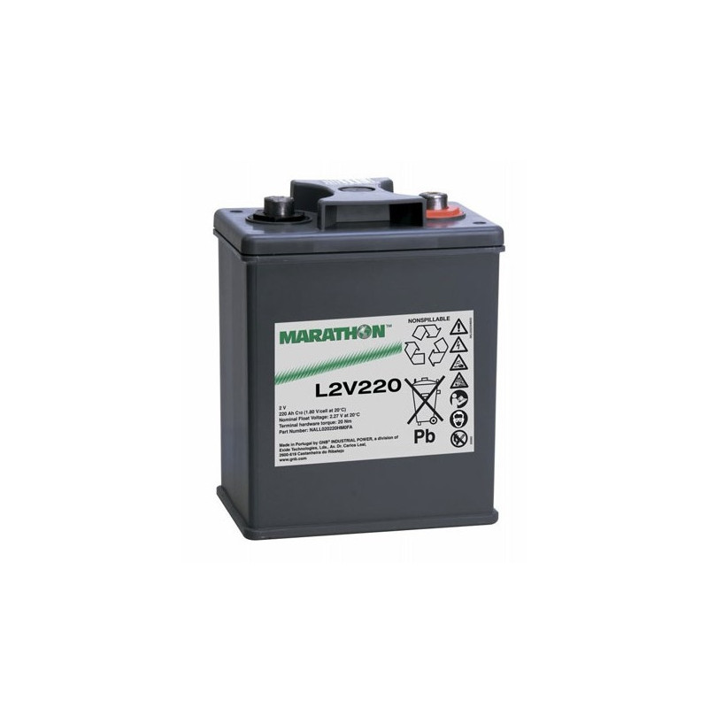 EXIDE Marathon 2V - 220 Ah - Long Life - L2V220
