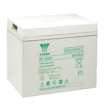 YUASA Batterie plomb EN160-6 6V 160 Ah