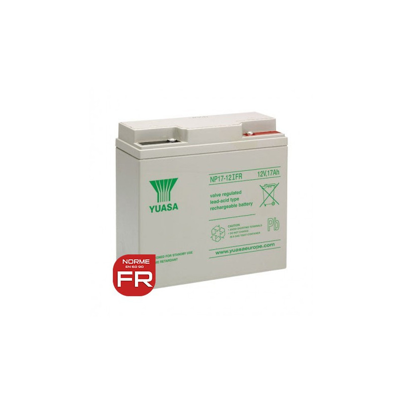 YUASA 12V - 17.0Ah - NP17-12 I FR - AGM
