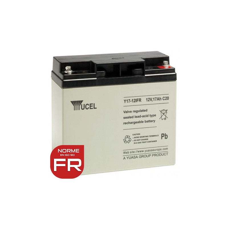 YUASA / YUCEL 12V - 17.0Ah - Y17-12FR - AGM