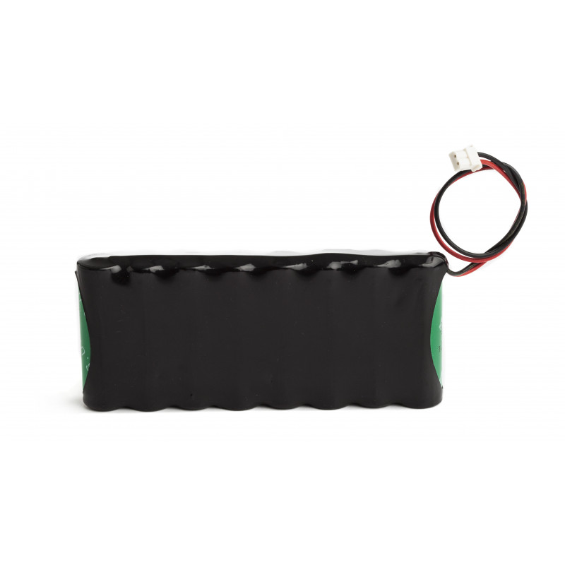 CHRONO Batterie Alarme Compatible VISONIC - AA - 9.6V - 1800mAh + Connecteur