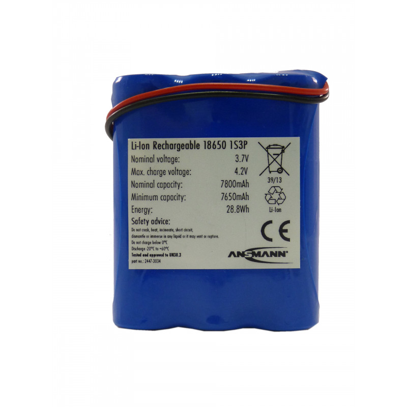 ANSMANN 1S3P - 3.7V - 7800mAh