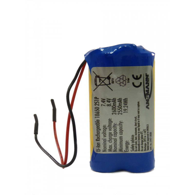 ANSMANN 2S1P - 7.4V - 2600mAh ANSMANN 2S1P - 7.4V - 2600mAh