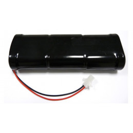 CHRONO Pile Batterie Alarme Piscine Compatible AQUAPLOUF- 6LR20 Alcaline - 9V - 18Ah + Connecteur