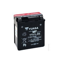 YUASA Batterie Moto 12V – 6Ah - YTX7LBS