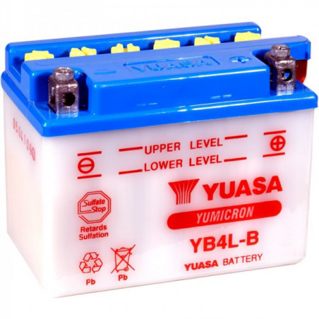 YUASA Batterie Moto 12V – 6Ah - YB4L-B