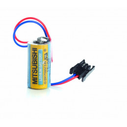 CHRONO Pile lithium ER17335 - 3.6V - 2100mAh + Connecteur