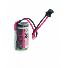 CHRONO ER14250 - 1/2AA - 3,6V - 1200mAh + Connecteur 