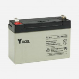 YUASA / YUCEL 4V - 3.5Ah - Y3.5-4 