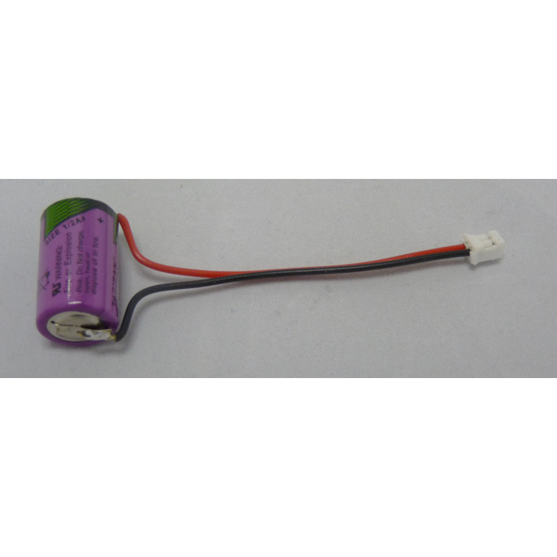 Pile Lithium 1/2AA - SL750 - 3,6V - 1.10A + Connecteur (Testo T3 H1/2/3 S1/2) Pile Lithium 1/2AA - SL750 - 3,6V - 1.10A + Connecteur (Testo T3 H1/2/3 S1/2)