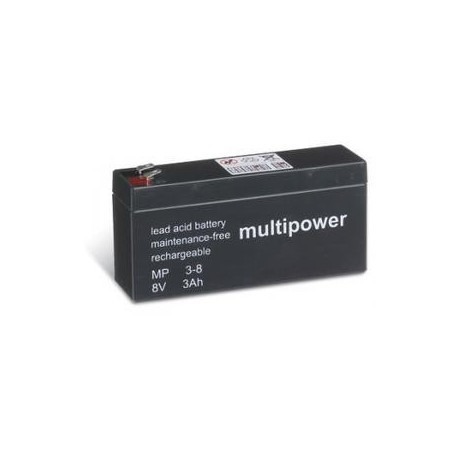Multipower 8V - 3h - compatible Dryfit A200 - A208/2.5 S 