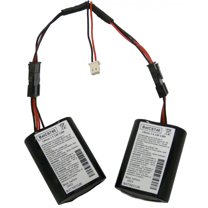 Kit de 2 batteries MCS740 Kit de 2 batteries MCS740